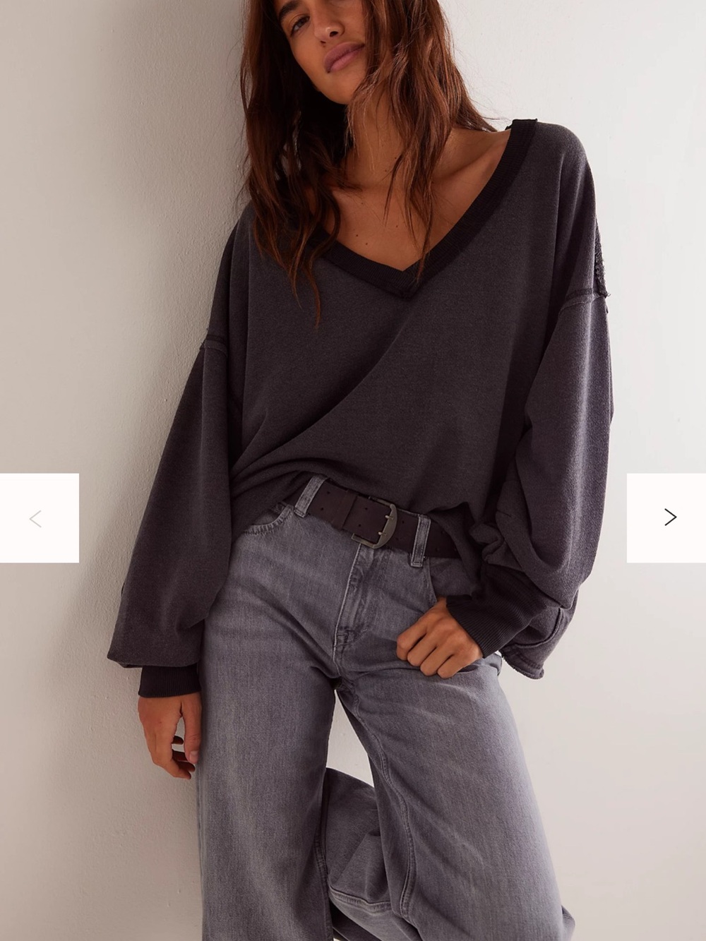 WE THE FREE - Venice Vneck Pullover - XL